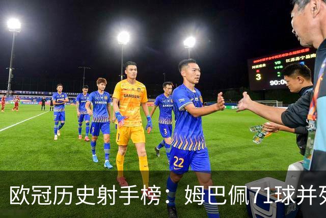 欧冠历史射手榜：姆巴佩71球并列第五，哈兰德59球、凯恩54球